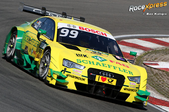 Mike Rockenfeller DTM Audi pole DTM Zandvoort